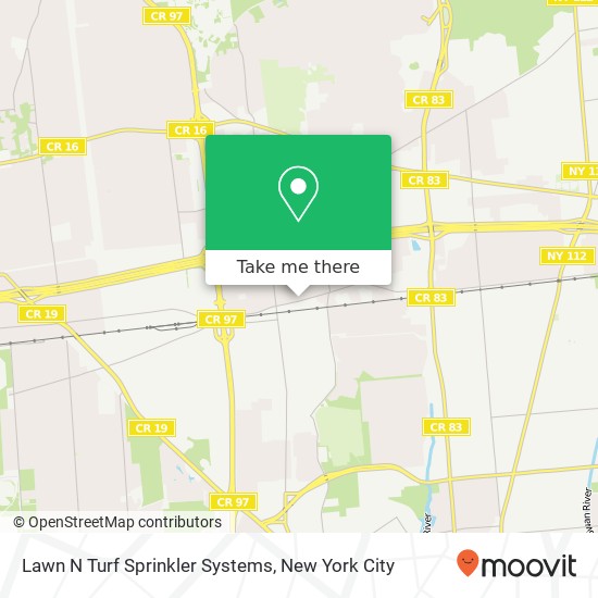 Mapa de Lawn N Turf Sprinkler Systems