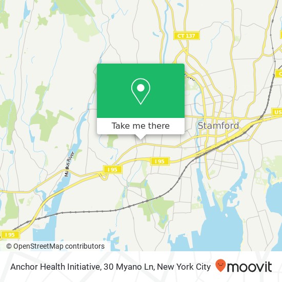 Mapa de Anchor Health Initiative, 30 Myano Ln