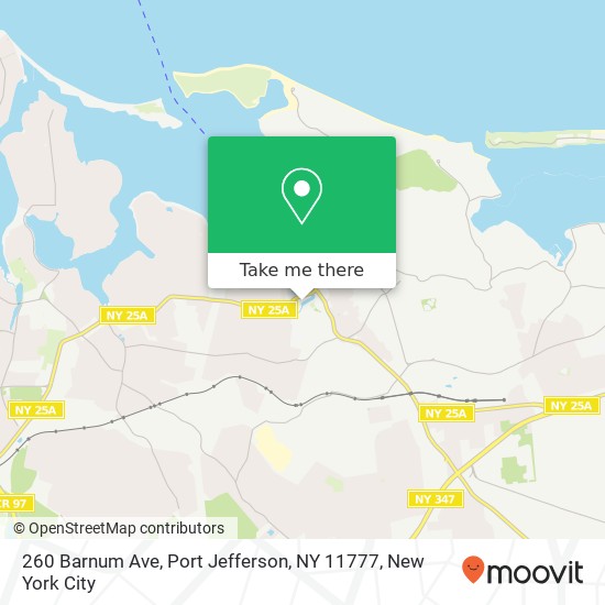 260 Barnum Ave, Port Jefferson, NY 11777 map
