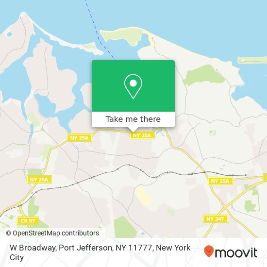W Broadway, Port Jefferson, NY 11777 map