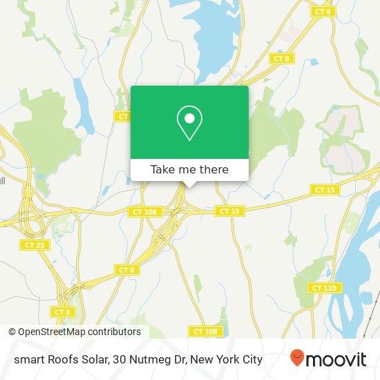 smart Roofs Solar, 30 Nutmeg Dr map