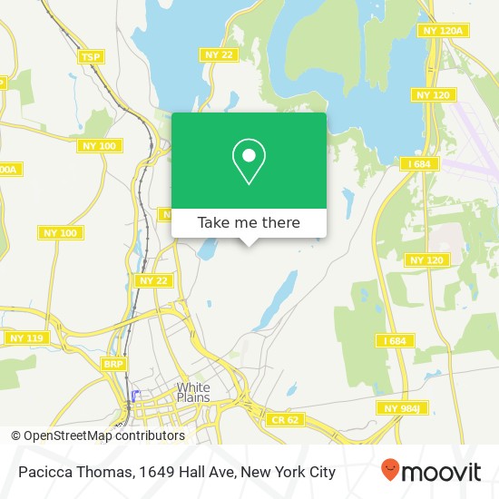 Pacicca Thomas, 1649 Hall Ave map