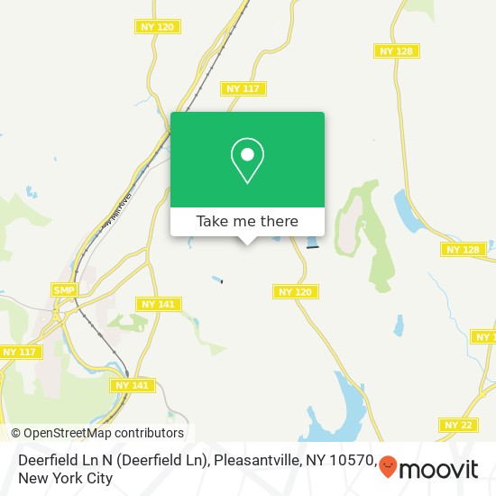 Deerfield Ln N (Deerfield Ln), Pleasantville, NY 10570 map
