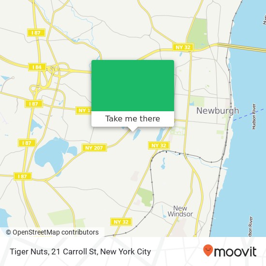 Mapa de Tiger Nuts, 21 Carroll St