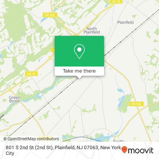 801 S 2nd St (2nd St), Plainfield, NJ 07063 map