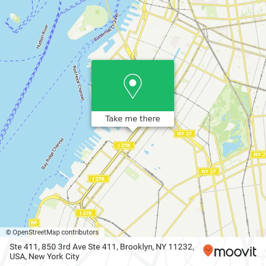 Ste 411, 850 3rd Ave Ste 411, Brooklyn, NY 11232, USA map