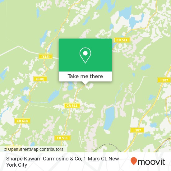Sharpe Kawam Carmosino & Co, 1 Mars Ct map