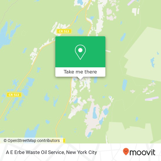 A E Erbe Waste Oil Service, 152 Rolling Ridge Rd map