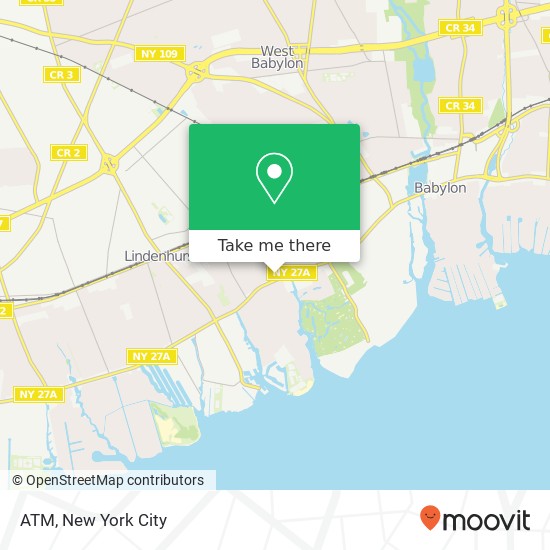 Mapa de ATM, 330 Montauk Hwy