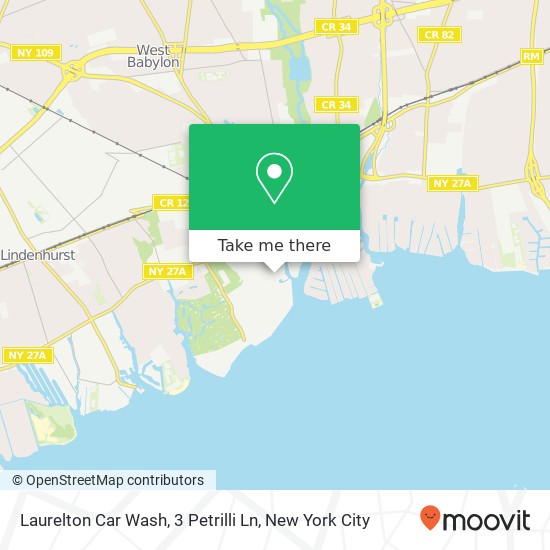 Laurelton Car Wash, 3 Petrilli Ln map