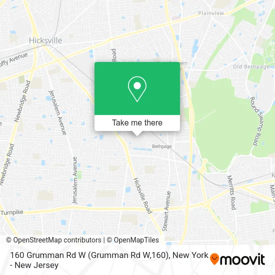 160 Grumman Rd W (Grumman Rd W,160) map