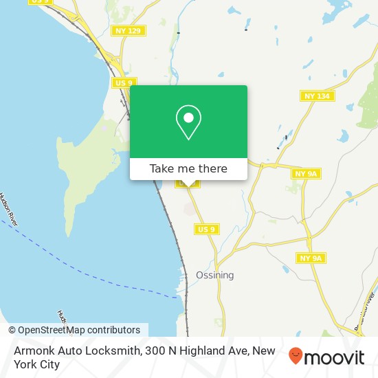 Armonk Auto Locksmith, 300 N Highland Ave map