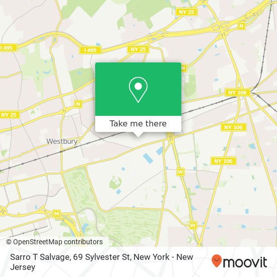 Mapa de Sarro T Salvage, 69 Sylvester St