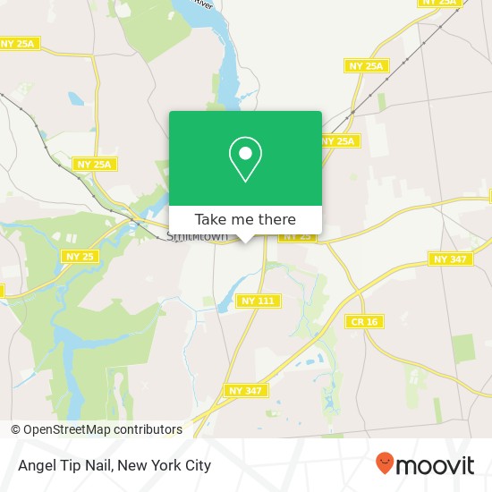 Angel Tip Nail, 6 Miller Pl map