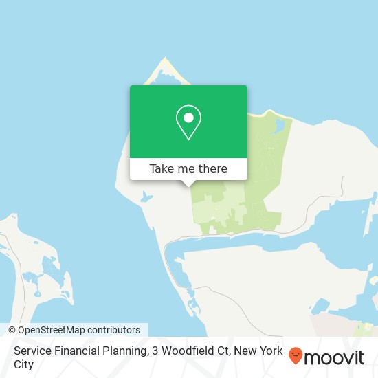 Mapa de Service Financial Planning, 3 Woodfield Ct