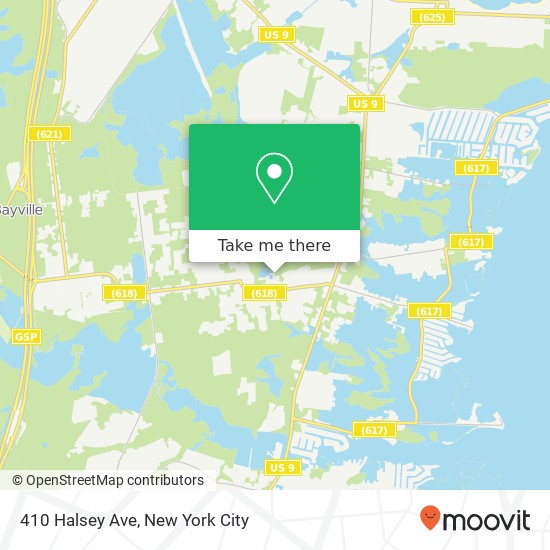 410 Halsey Ave, Bayville, NJ 08721 map