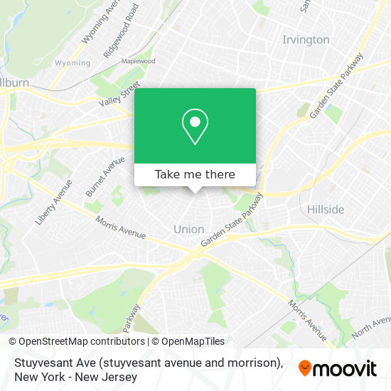 Mapa de Stuyvesant Ave (stuyvesant avenue and morrison)