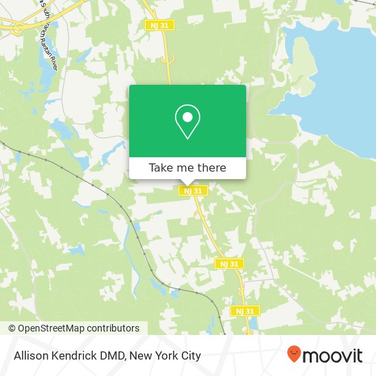 Mapa de Allison Kendrick DMD, 1225 State Route 31