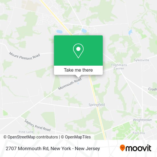 2707 Monmouth Rd, Jobstown, NJ 08041 map