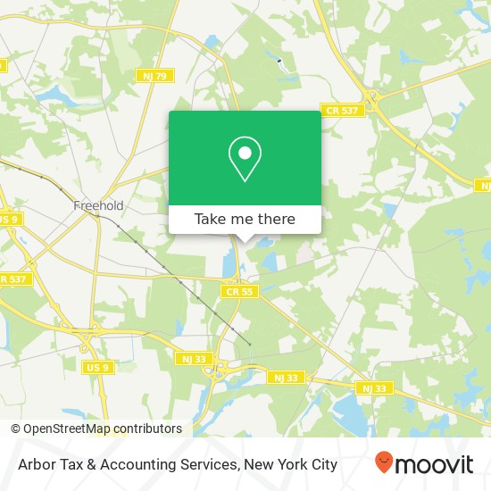 Arbor Tax & Accounting Services, 50 Thoreau Dr map