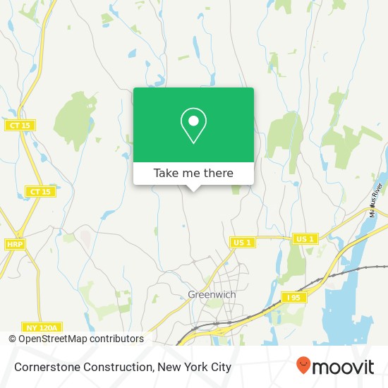 Mapa de Cornerstone Construction