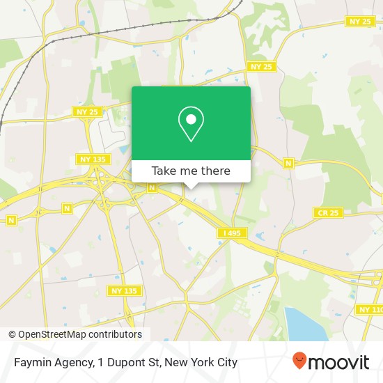 Mapa de Faymin Agency, 1 Dupont St