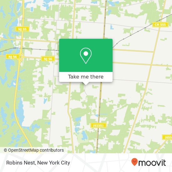 Mapa de Robins Nest, 739 S West Ave