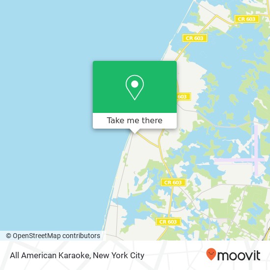 All American Karaoke, 4 Redwood Ave map