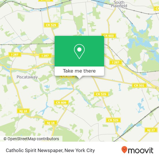 Mapa de Catholic Spirit Newspaper