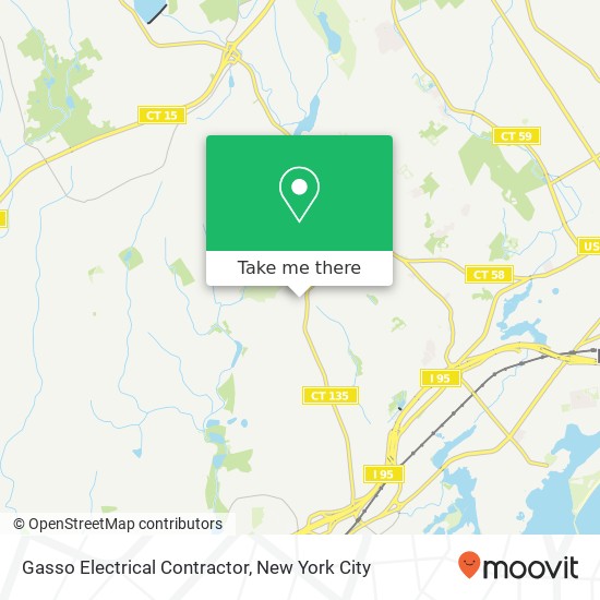 Gasso Electrical Contractor map