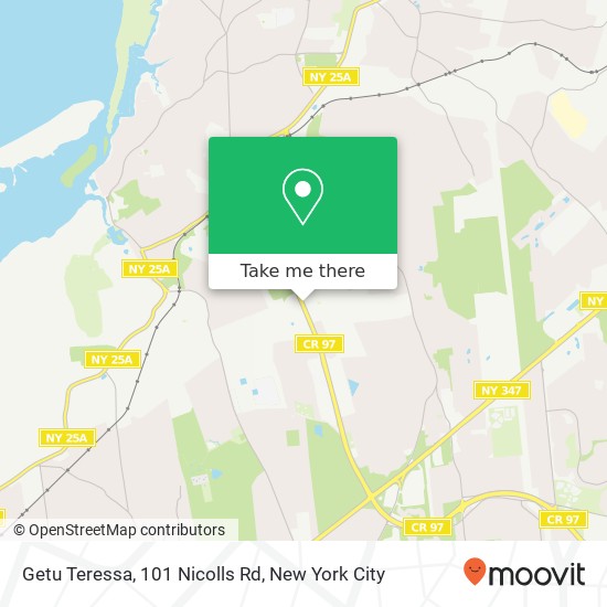 Mapa de Getu Teressa, 101 Nicolls Rd