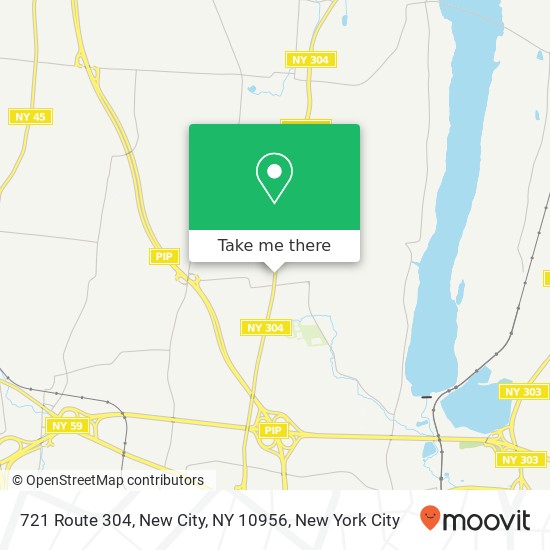 721 Route 304, New City, NY 10956 map