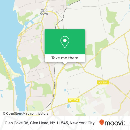 Mapa de Glen Cove Rd, Glen Head, NY 11545