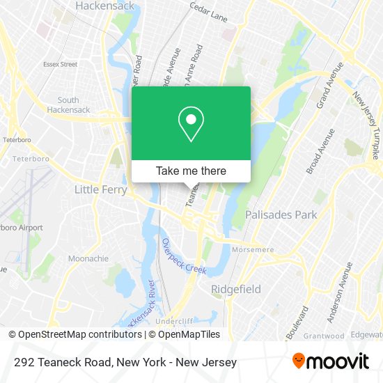 292 Teaneck Road map