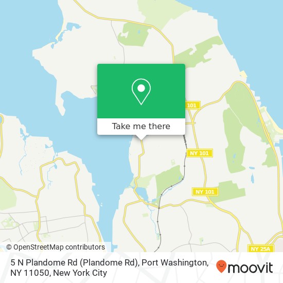 5 N Plandome Rd (Plandome Rd), Port Washington, NY 11050 map