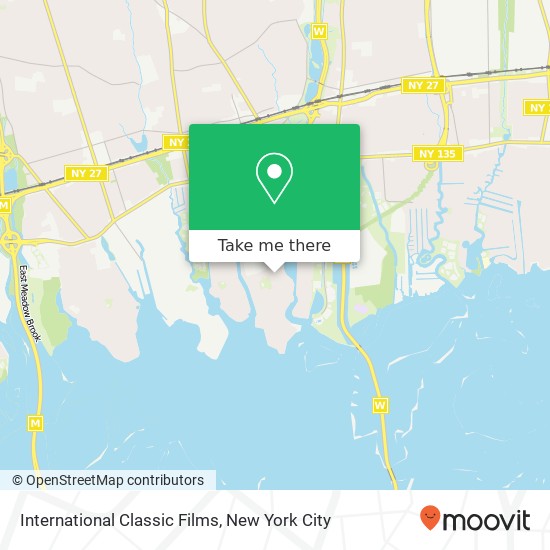 International Classic Films map