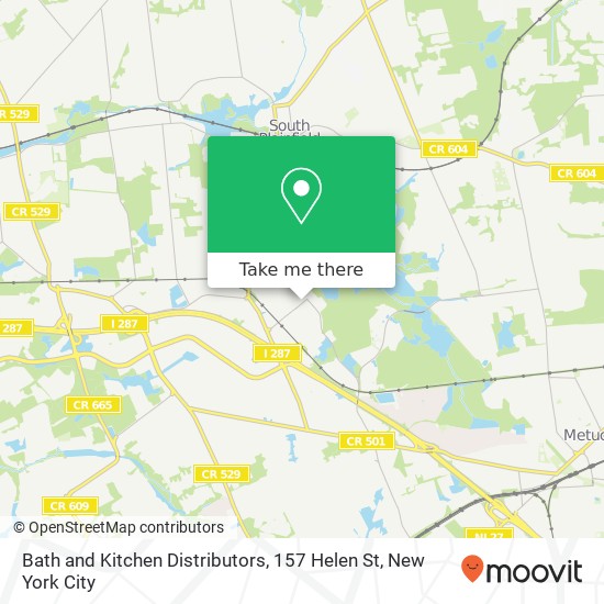 Mapa de Bath and Kitchen Distributors, 157 Helen St