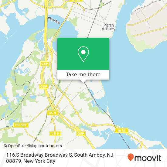 116,S Broadway Broadway S, South Amboy, NJ 08879 map