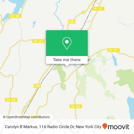 Carolyn B Markus, 116 Radio Circle Dr map