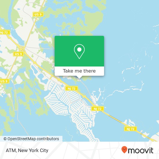 Mapa de ATM, 980 E Bay Ave