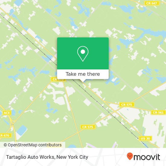 Mapa de Tartaglio Auto Works, 514 W White Horse Pike