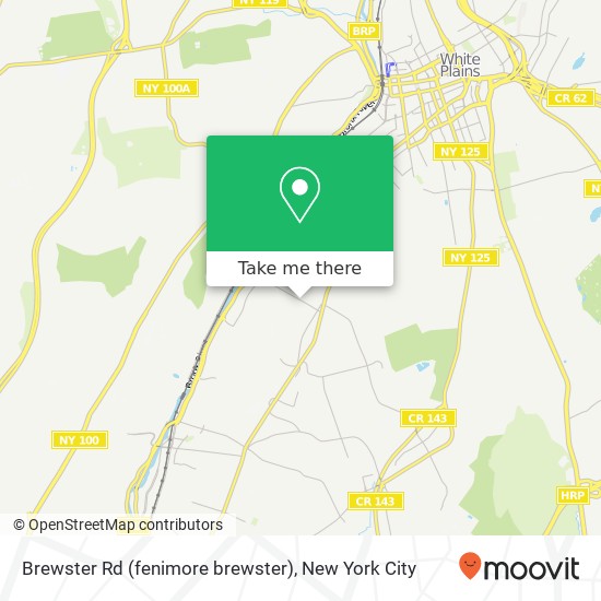 Mapa de Brewster Rd (fenimore brewster), Scarsdale, NY 10583