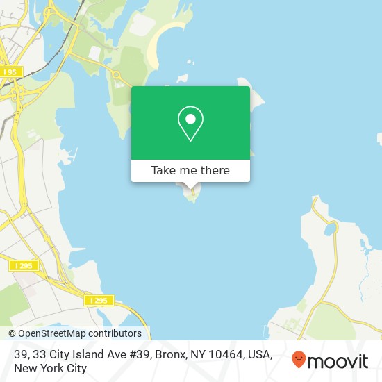 Mapa de 39, 33 City Island Ave #39, Bronx, NY 10464, USA