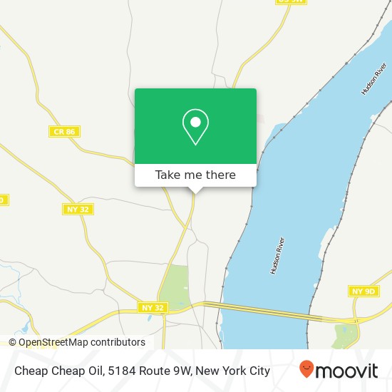 Cheap Cheap Oil, 5184 Route 9W map