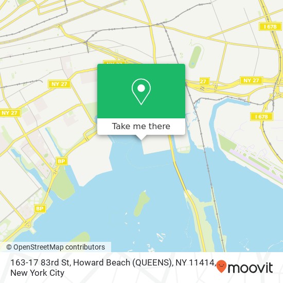 163-17 83rd St, Howard Beach (QUEENS), NY 11414 map