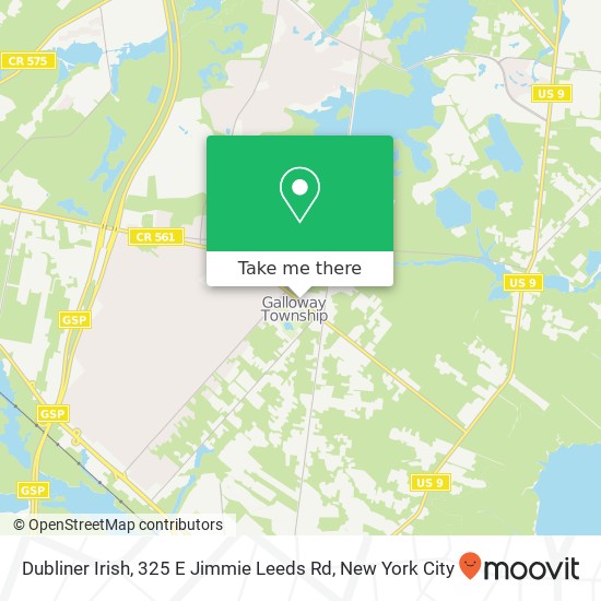 Dubliner Irish, 325 E Jimmie Leeds Rd map