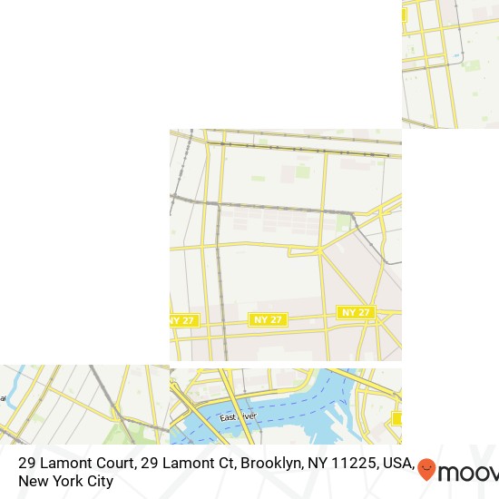 29 Lamont Court, 29 Lamont Ct, Brooklyn, NY 11225, USA map