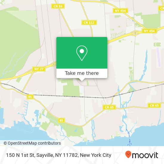 150 N 1st St, Sayville, NY 11782 map