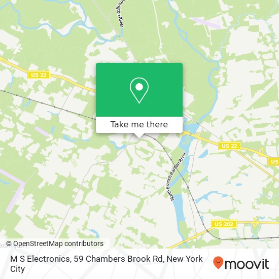 Mapa de M S Electronics, 59 Chambers Brook Rd