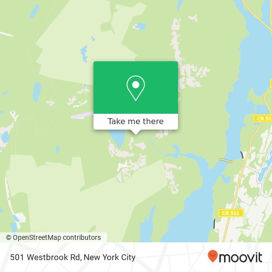 Mapa de 501 Westbrook Rd, Ringwood, NJ 07456